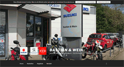 Desktop Screenshot of bastian-wein.de